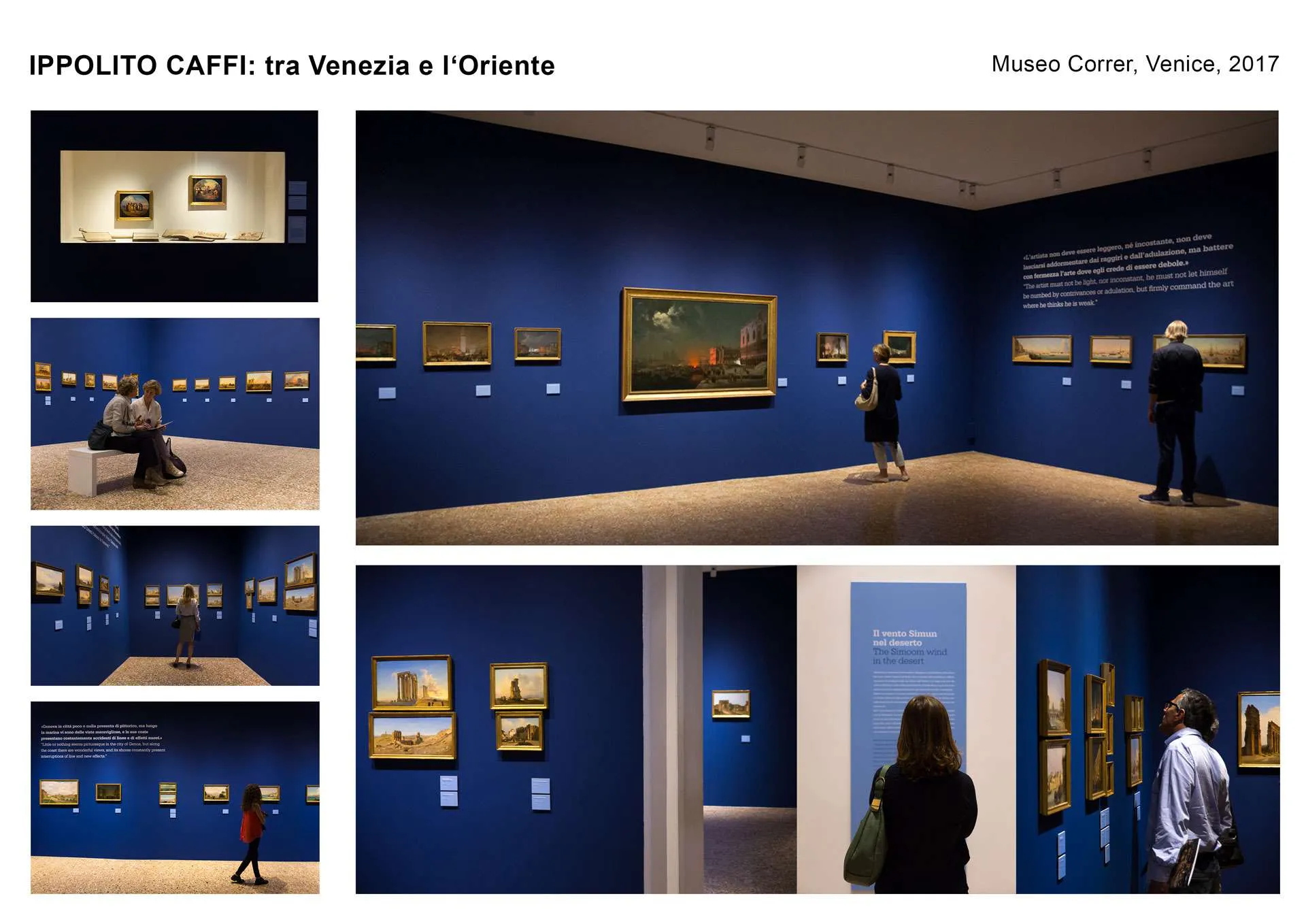 Ippolito Caffi Echibition - Museo Correr - Venice, Italy